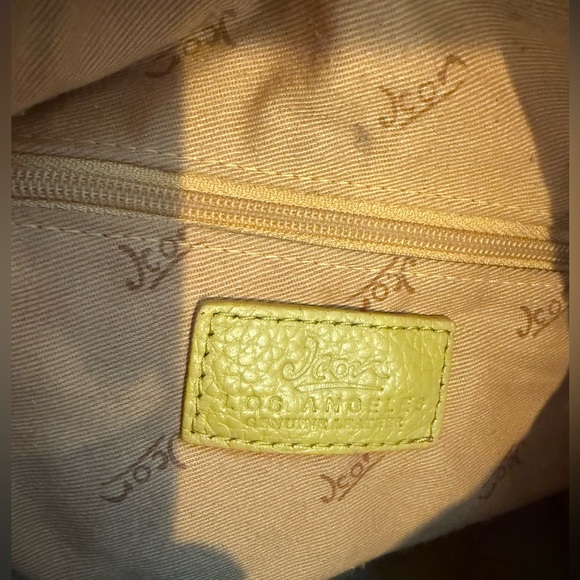 Jcon Los Angles Leather Shoulder Bag w print of Sandro Botticellis La Primavera - Picture 9 of 17